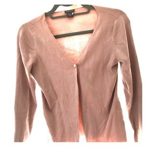 Light Pink Ann Taylor Cardigan